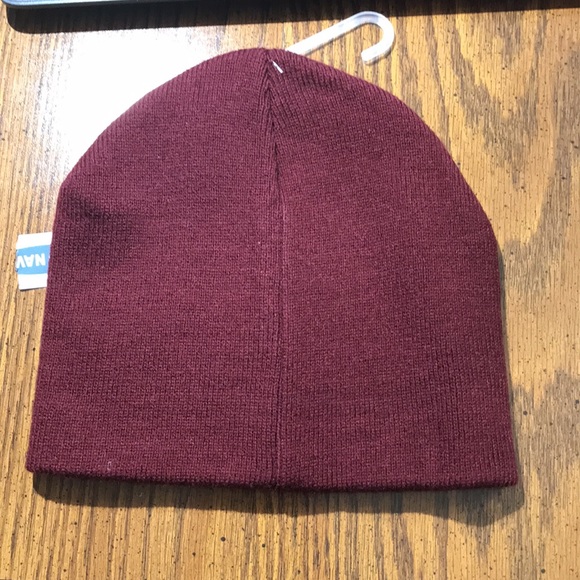 Old Navy Girl’s Sequined Cap Size S-M Burgundy - Picture 2 of 4